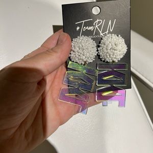 Brianna Cannon kappa Acrylic Earring